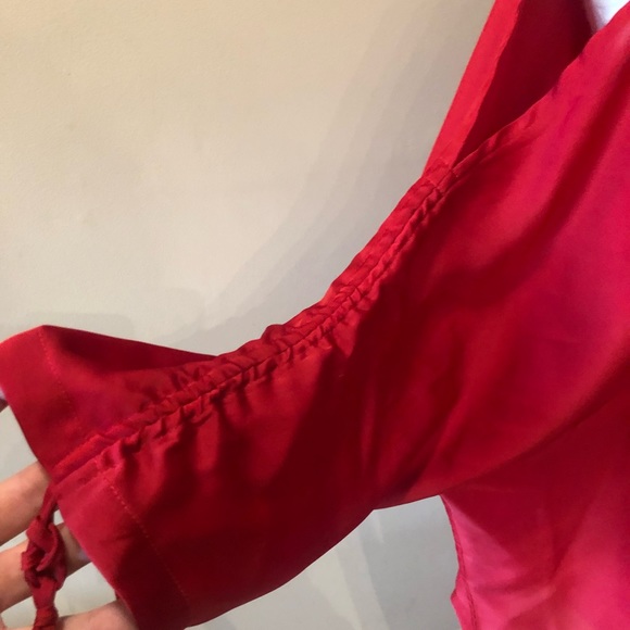 Micheal Kors red blouse - Picture 4 of 5